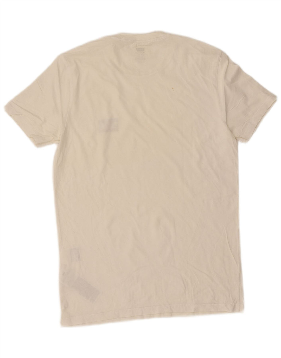 Levi's Herre Slim T-Shirt Top Medium Hvid Bomuld