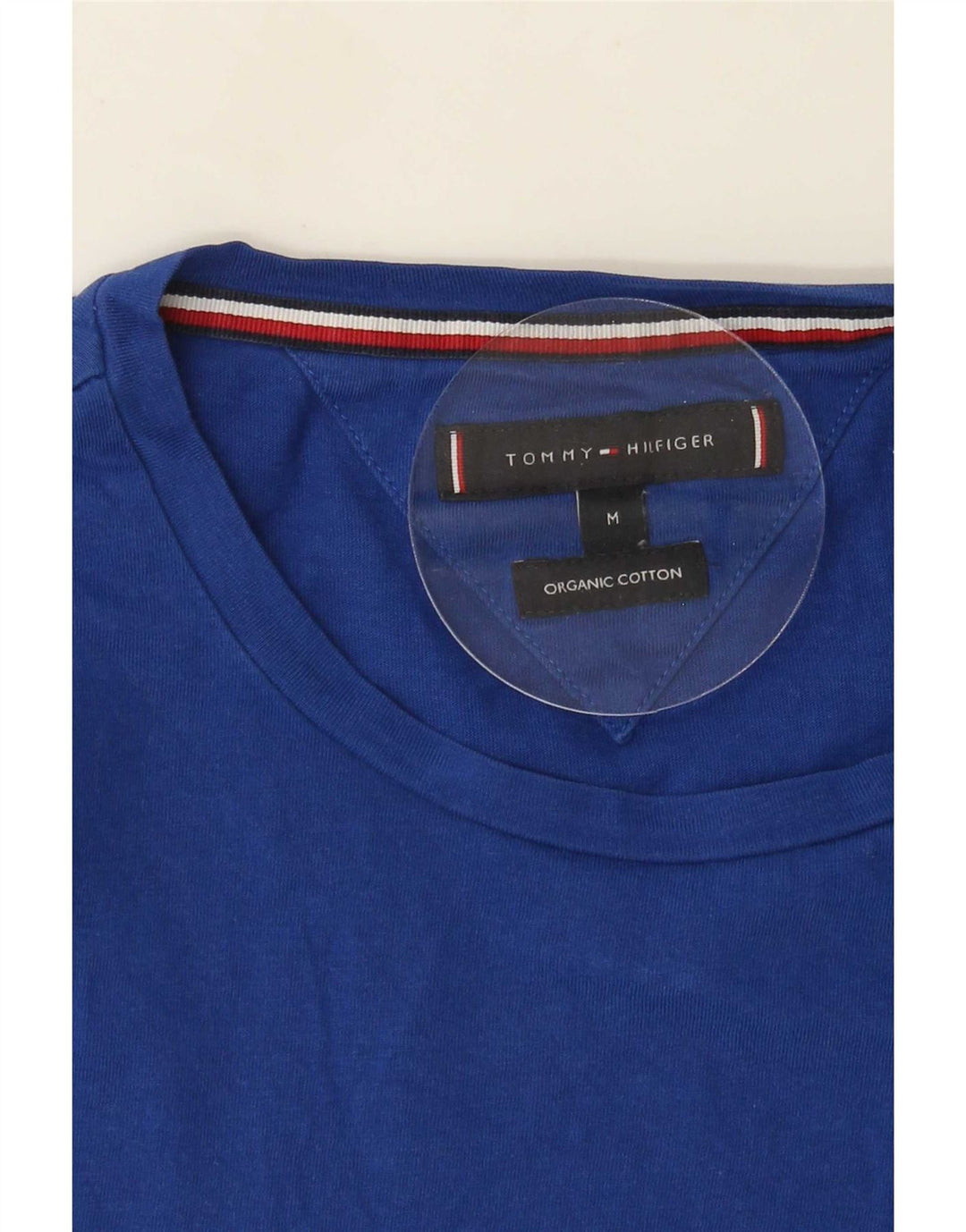 Tommy Hilfiger Herre grafisk T-shirt top mellemblå bomuld