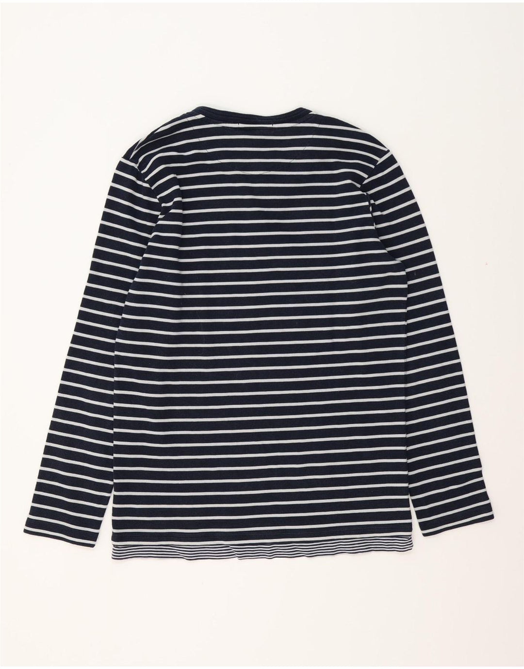 SCOTCH & SODA Herre Top Langærmet Stor Marineblå Stribet Bomuld