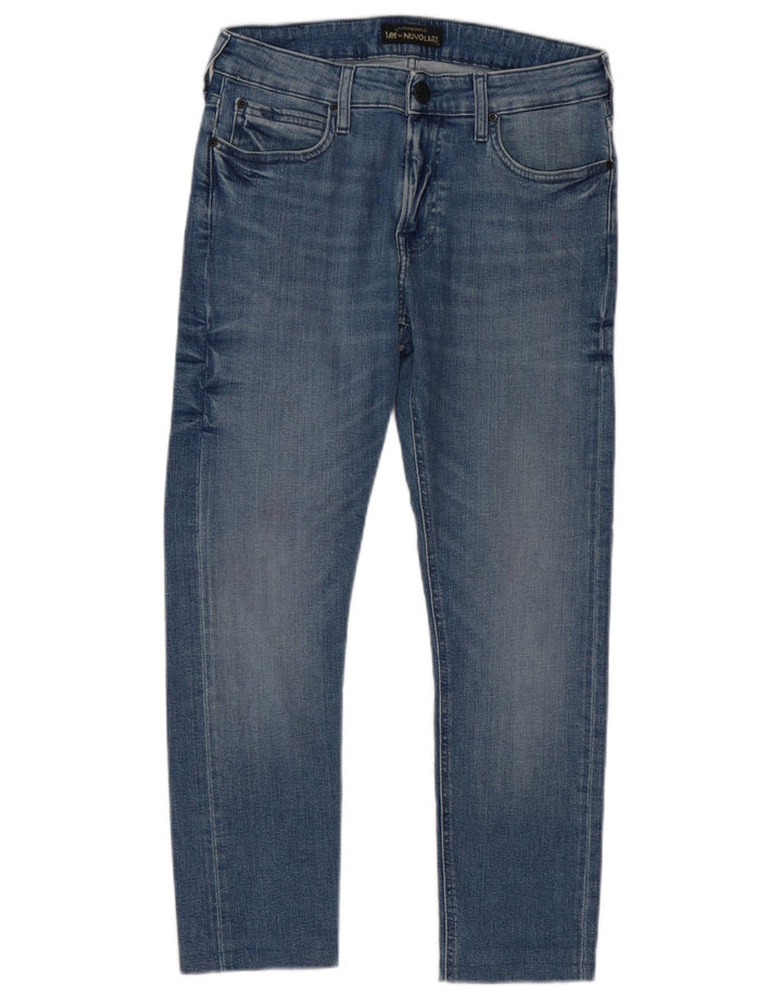 Lee Dame Malone Slim Jeans W30 L26 Blå Bomuld