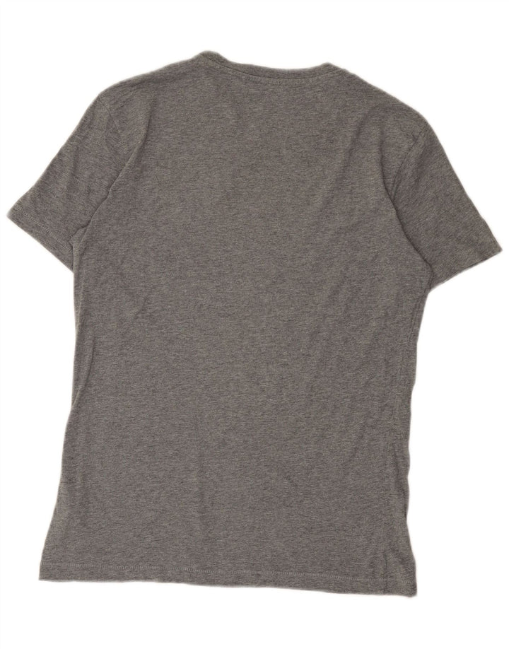Diesel Herre T-Shirt Top Lille Grå Bomuld