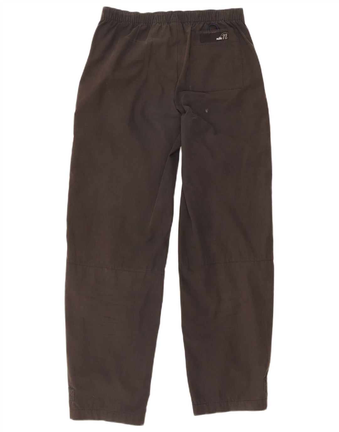 Nike lige fritidsbukser til kvinder US 4/6 Small W30 L29 Grå polyester