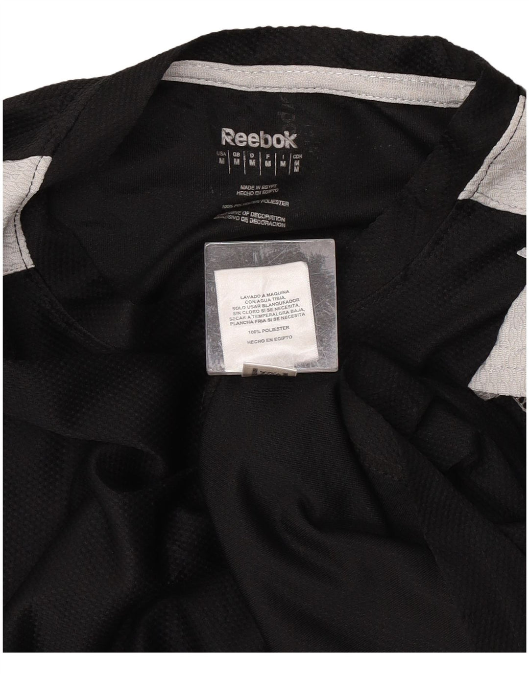 Reebok Herrevest Top Medium Sort Colourblock Polyester