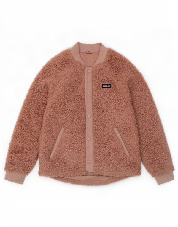 Patagonia Girls Fleecejakke 9-10 år Medium Pink Polyester