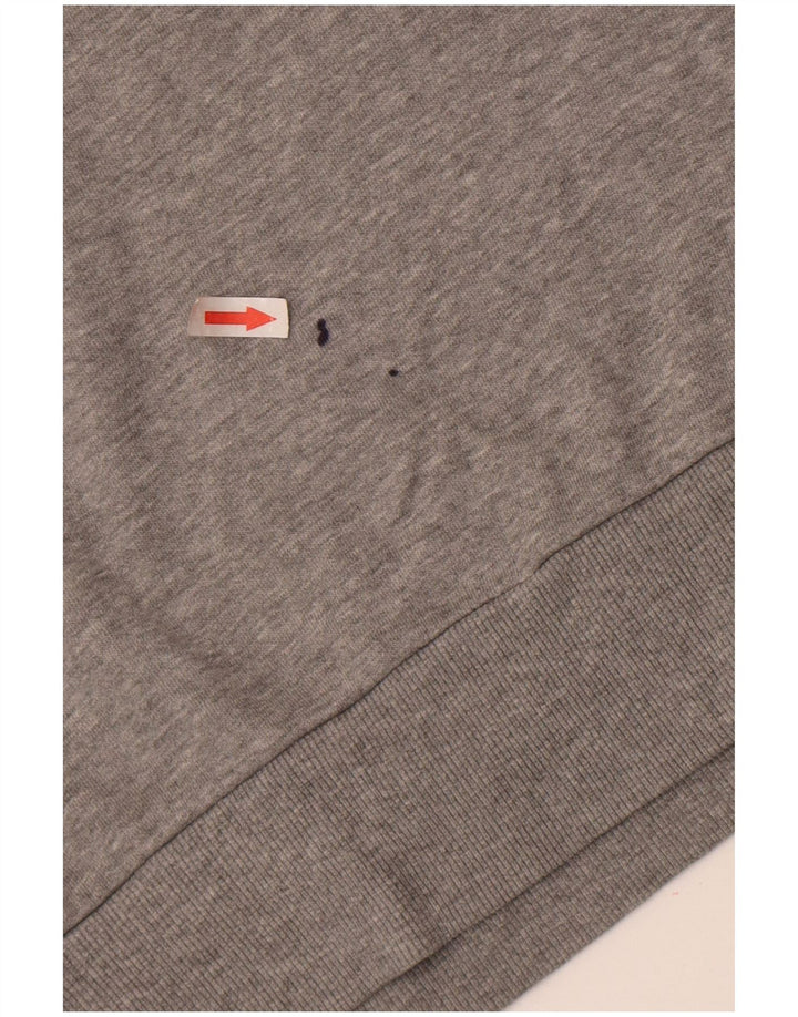 Jack & Jones Herre hættetrøje Jumper Medium Grey Flecked Bomuld