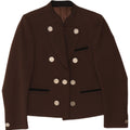 Vintage Dame Blazer Jacket UK 14 Medium Brown