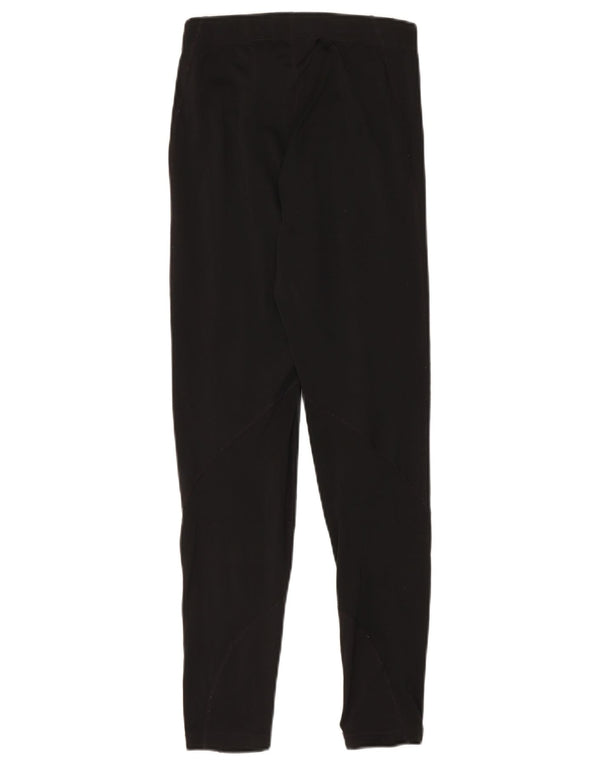 Nike Dame Slim Fit Leggings UK 14 Medium Black Polyester Sports