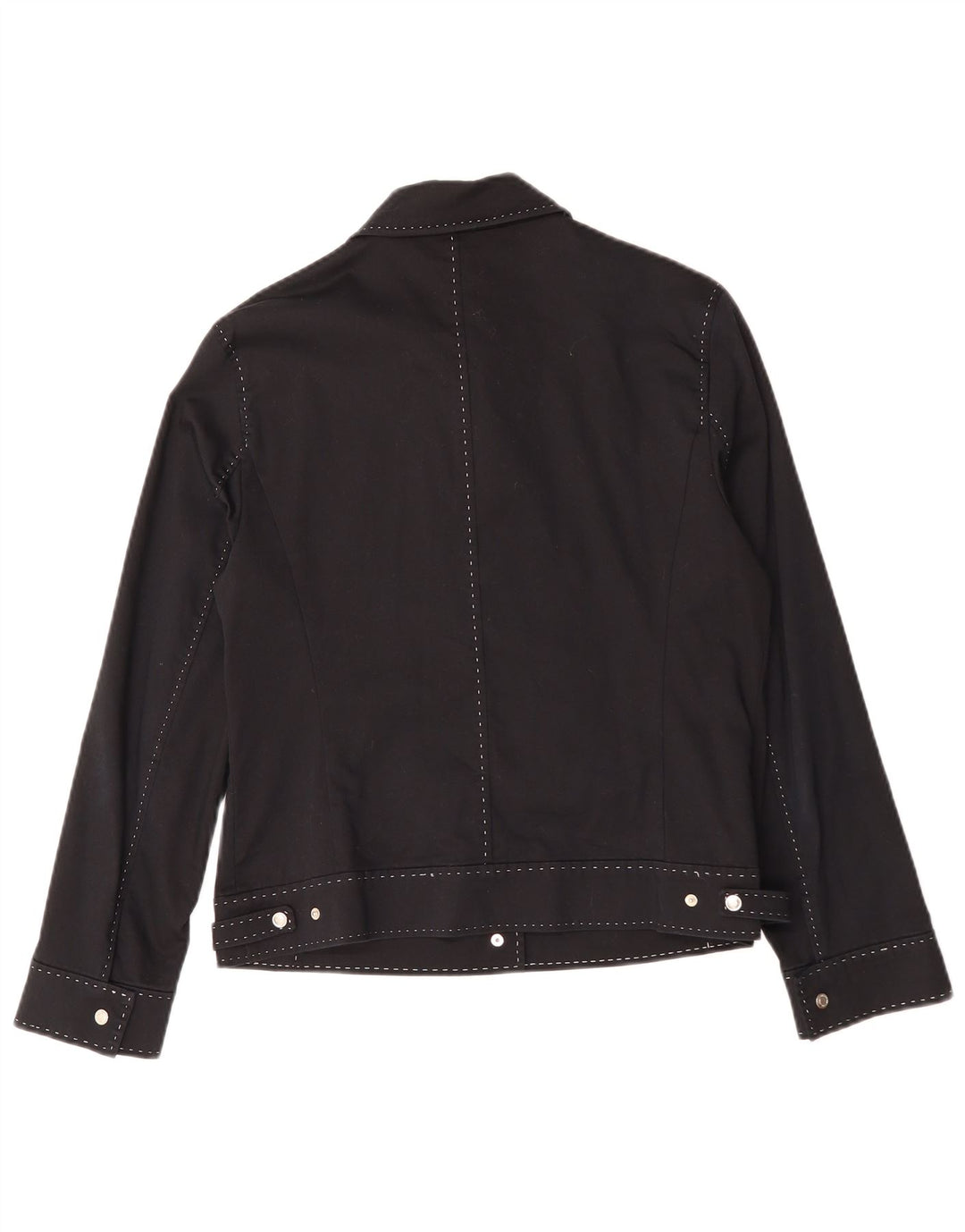 Betty Barclay Womens Bomber Jacket UK 14 Medium Sort Bomuld