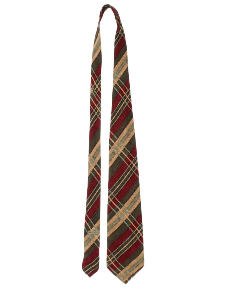 Giorgio Armani Herre Slips One Size Flerfarvet Plaid Silke Classic