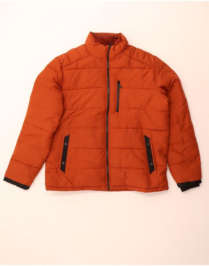 Marks & Spencer Polstret Herrejakke UK 42 XL Brun Polyester