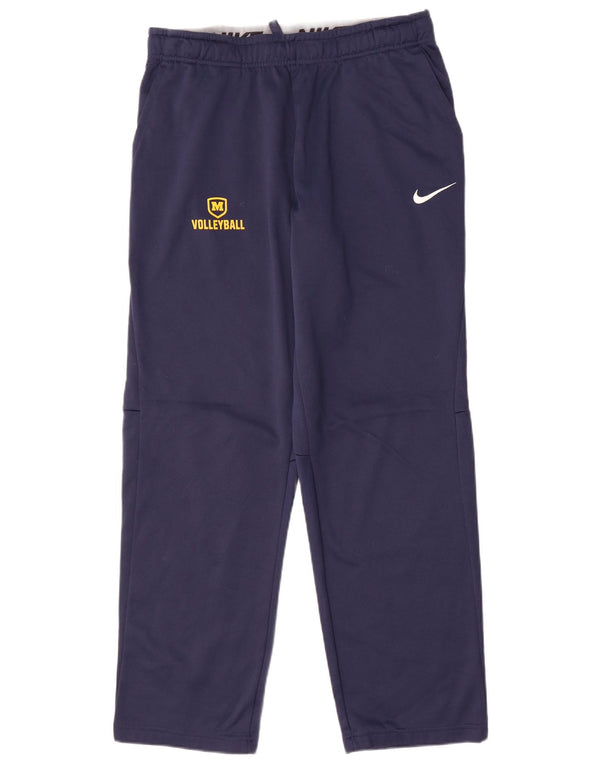 Nike Herre Michigan træningsdragt Bukser Large Navy Blue Polyester