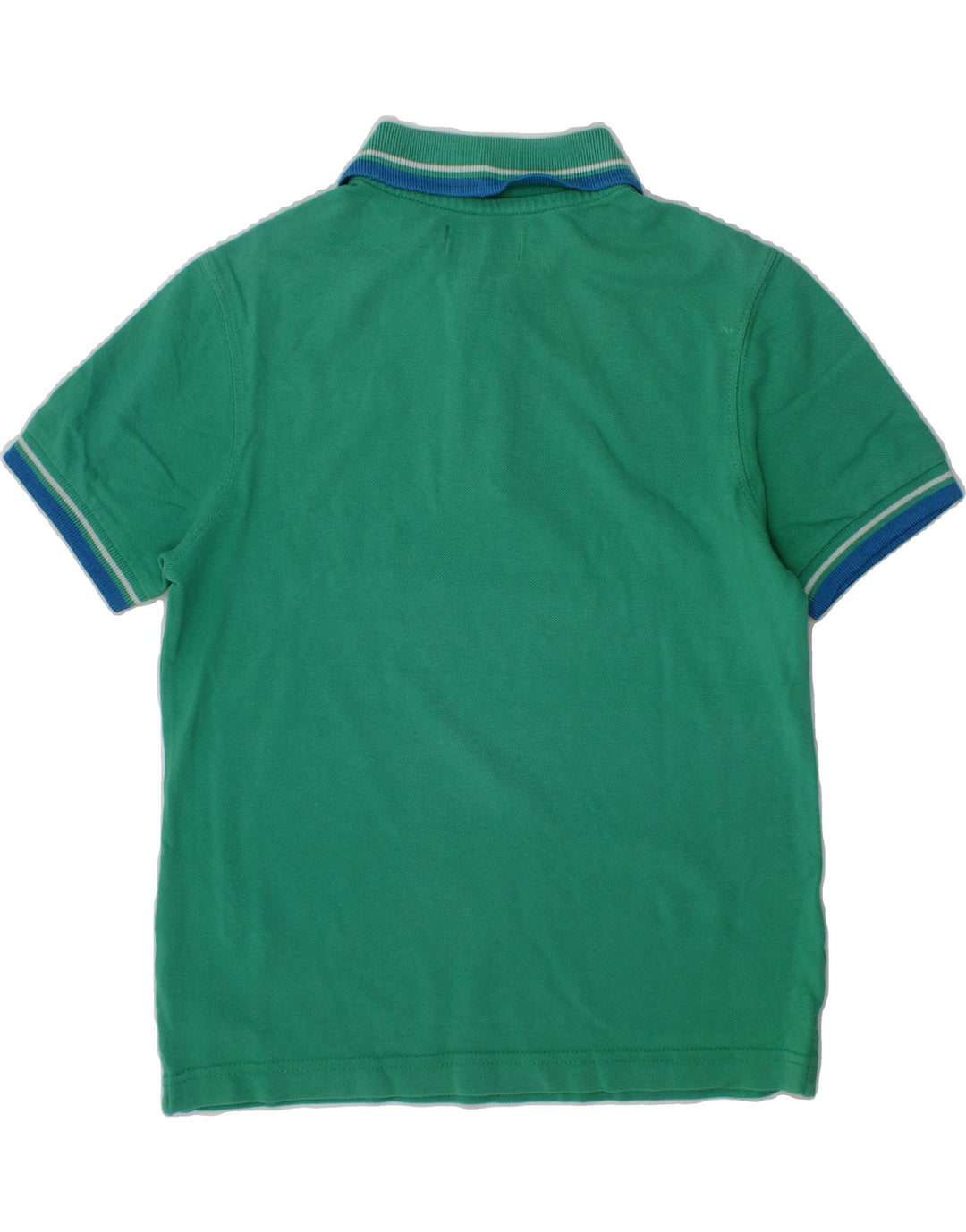 DIADORA Boys Polo Shirt 7-8 Years Green Cotton Vintage Diadora and Second-Hand Diadora from Messina Hembry 