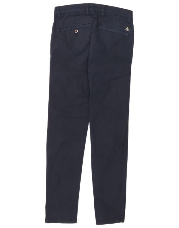 Zara Herre Slim Chino Bukser EU 36 XS W29 L30 Marineblå