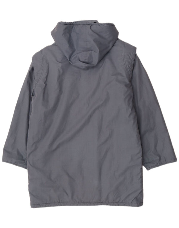 Polbot Sherpa-jakke med hætte til mænd UK 42 XL Blå Polyester