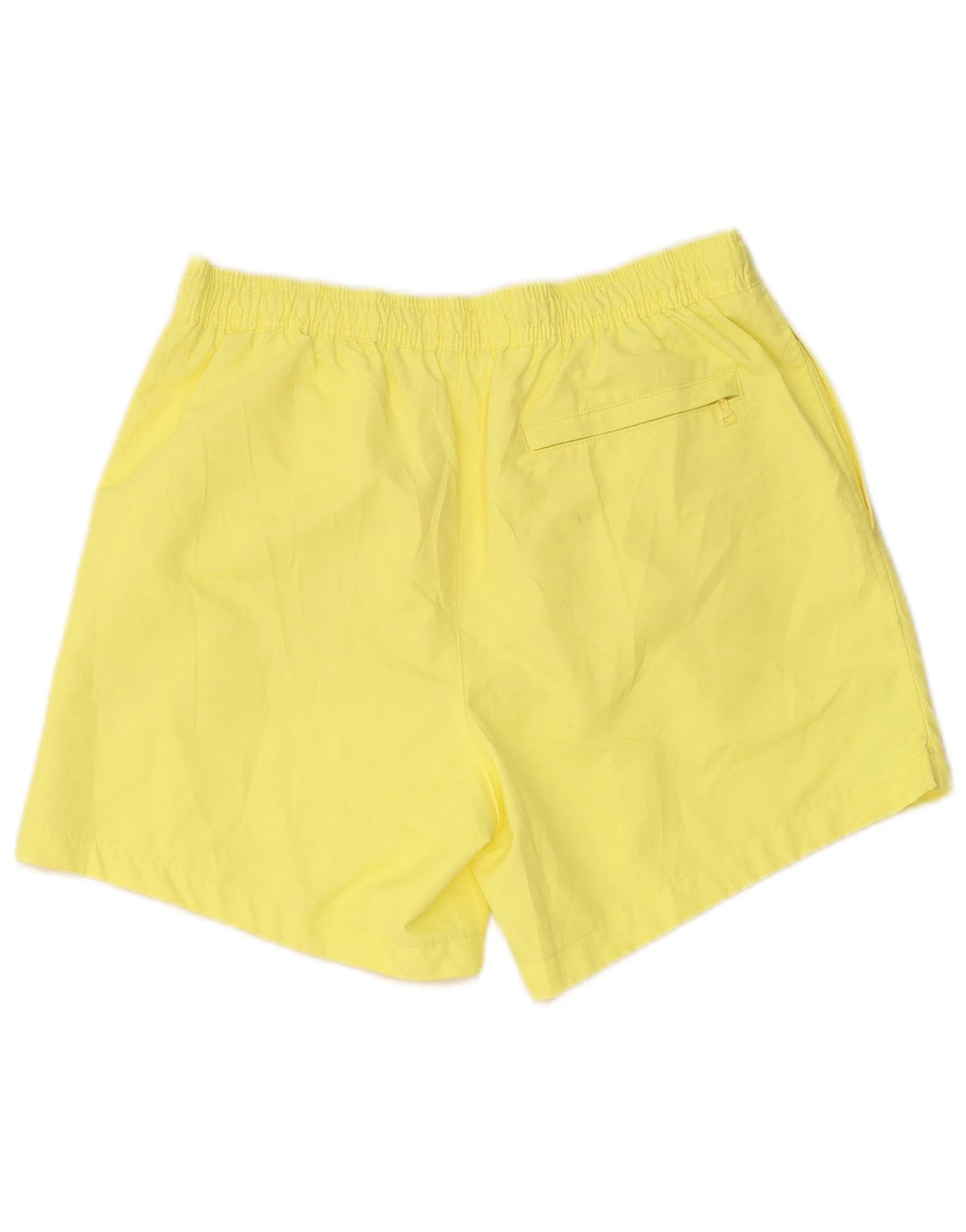Calvin Klein Grafiske svømmeshorts til kvinder UK 12 Medium Gul Polyester