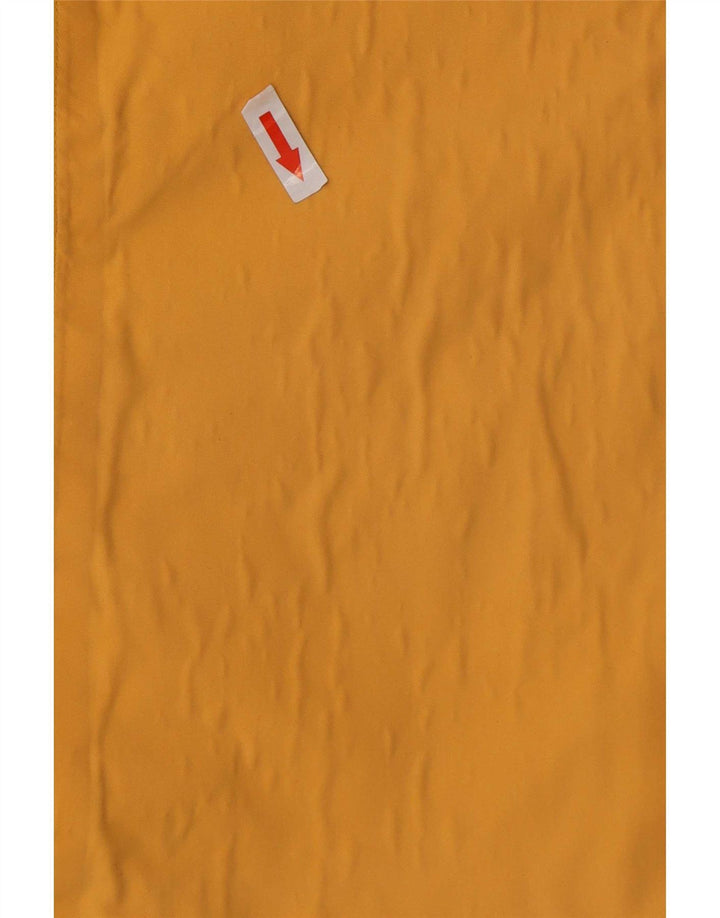 Jack Wolfskin Dame Oversized regnjakke UK 18 XL Gul Colourblock