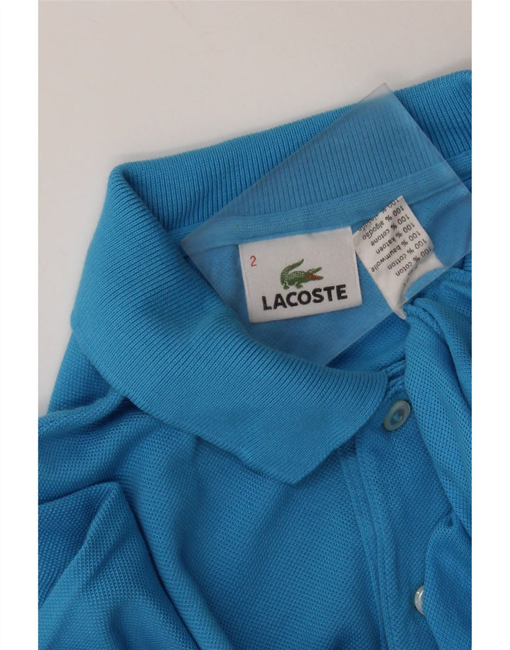 LACOSTE Poloskjorte til mænd Størrelse 2 XS Blå Bomuld