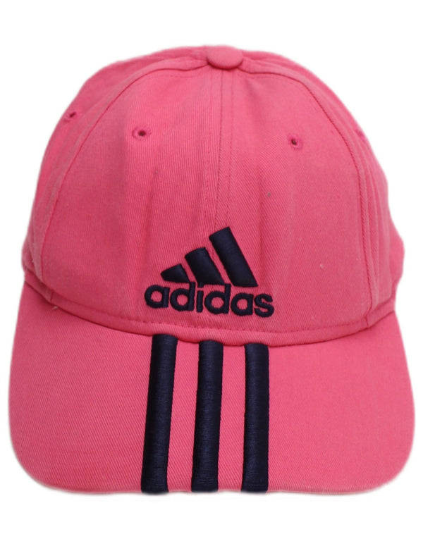 Adidas piger grafisk baseballkasket One size pink stribet bomuld