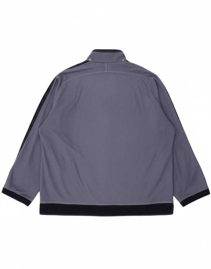 Diadora Womens Oversized træningsdragt Topjakke UK 18 XL Blå Colourblock