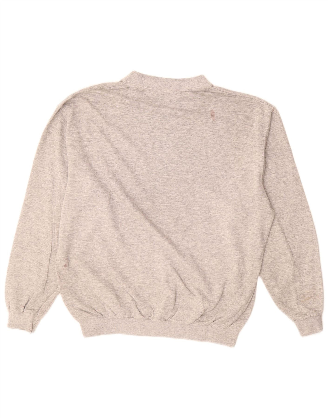 Wrangler Sweatshirt til mænd, stor gråstribet bomuld