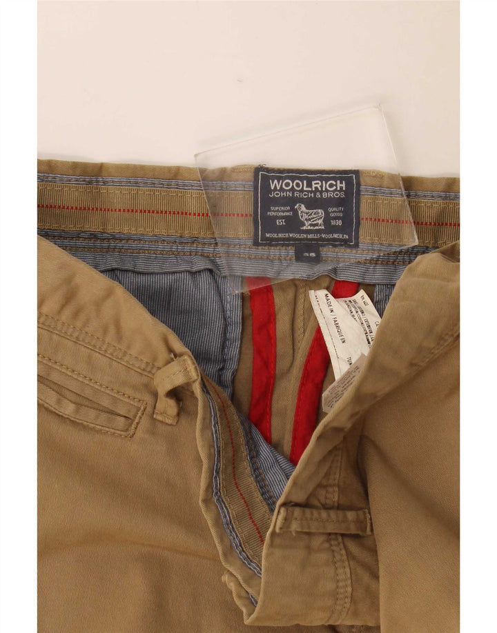 Woolrich Herre Slim Chino Bukser W36 L32 Brun Bomuld