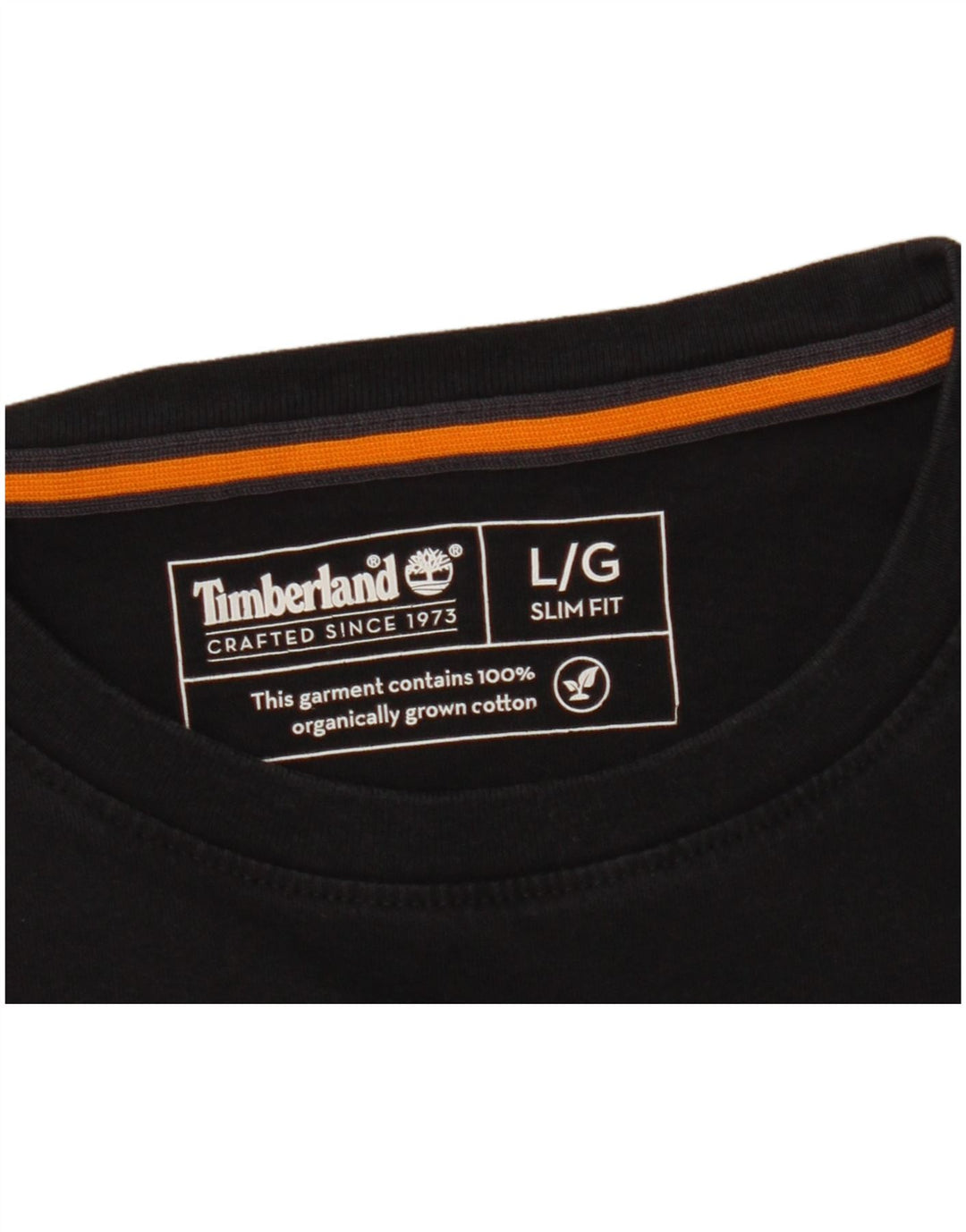Timberland Herre Slim Fit T-Shirt Top Stor Sort