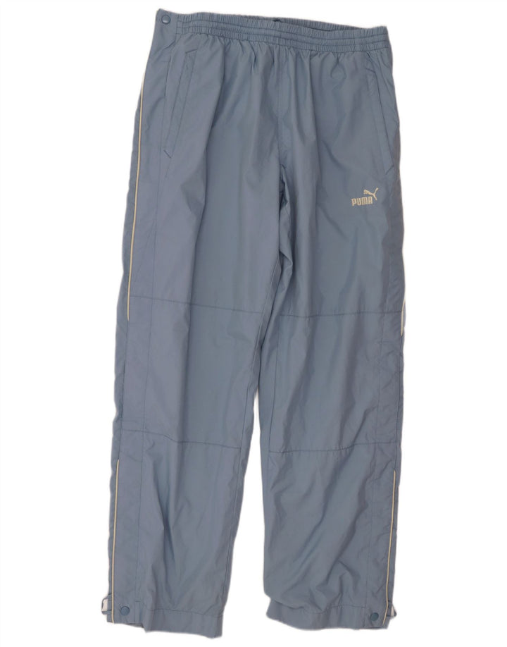 PUMA Træningsdragt bukser til mænd store blå polyester