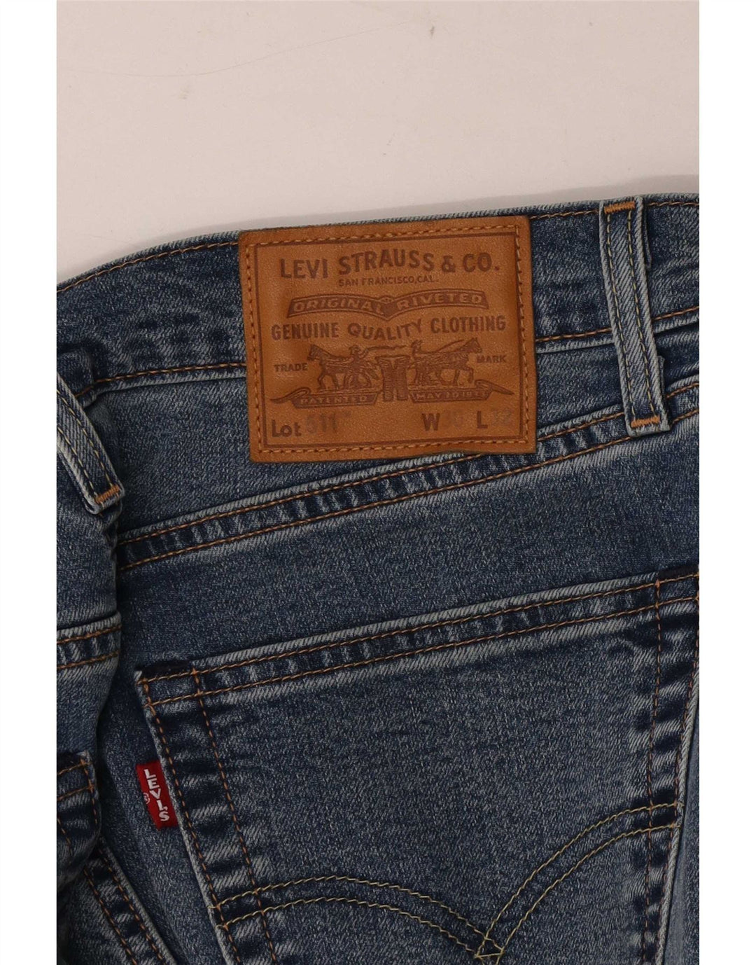 Levi's Herre 511 Slim Jeans W30 L27 Blå