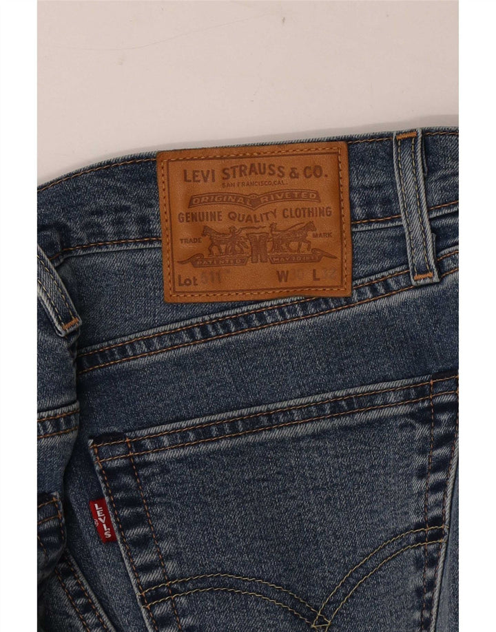 Levi's Herre 511 Slim Jeans W30 L27 Blå