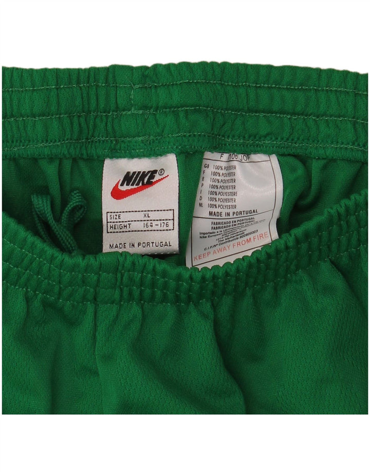 Nike Boys Sports Shorts 13-14 år XL Grøn polyester