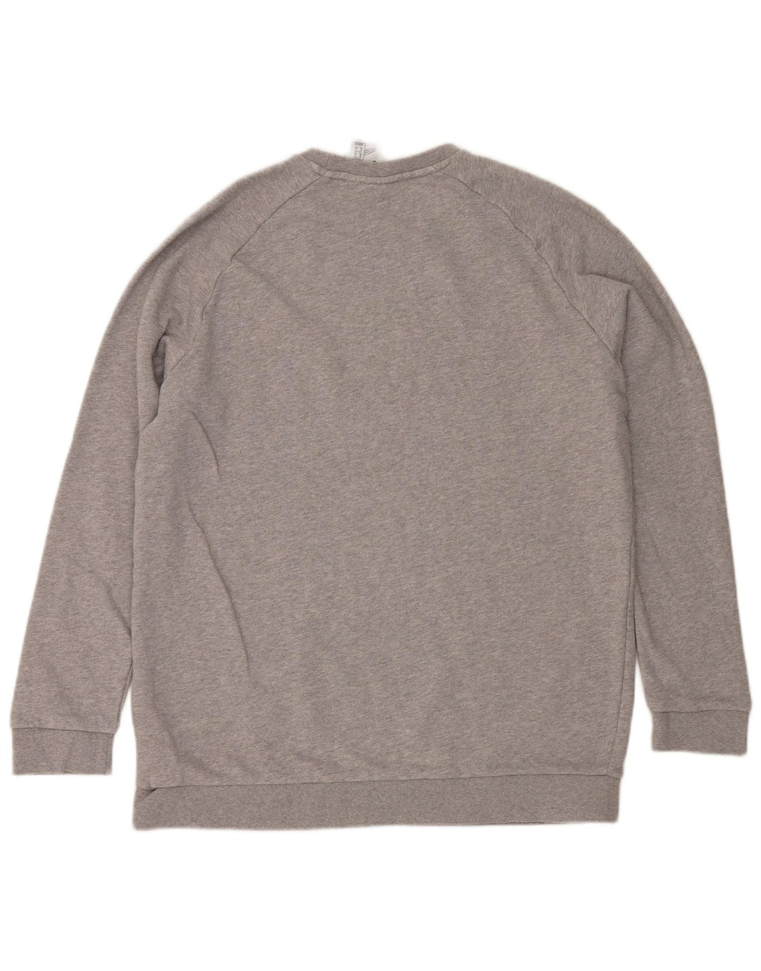 Adidas Sweatshirt Jumper til mænd XL Grå Flecked Bomuld