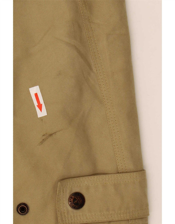 Navigare Herre Windbreaker Jacket UK 42 XL Beige Polyester