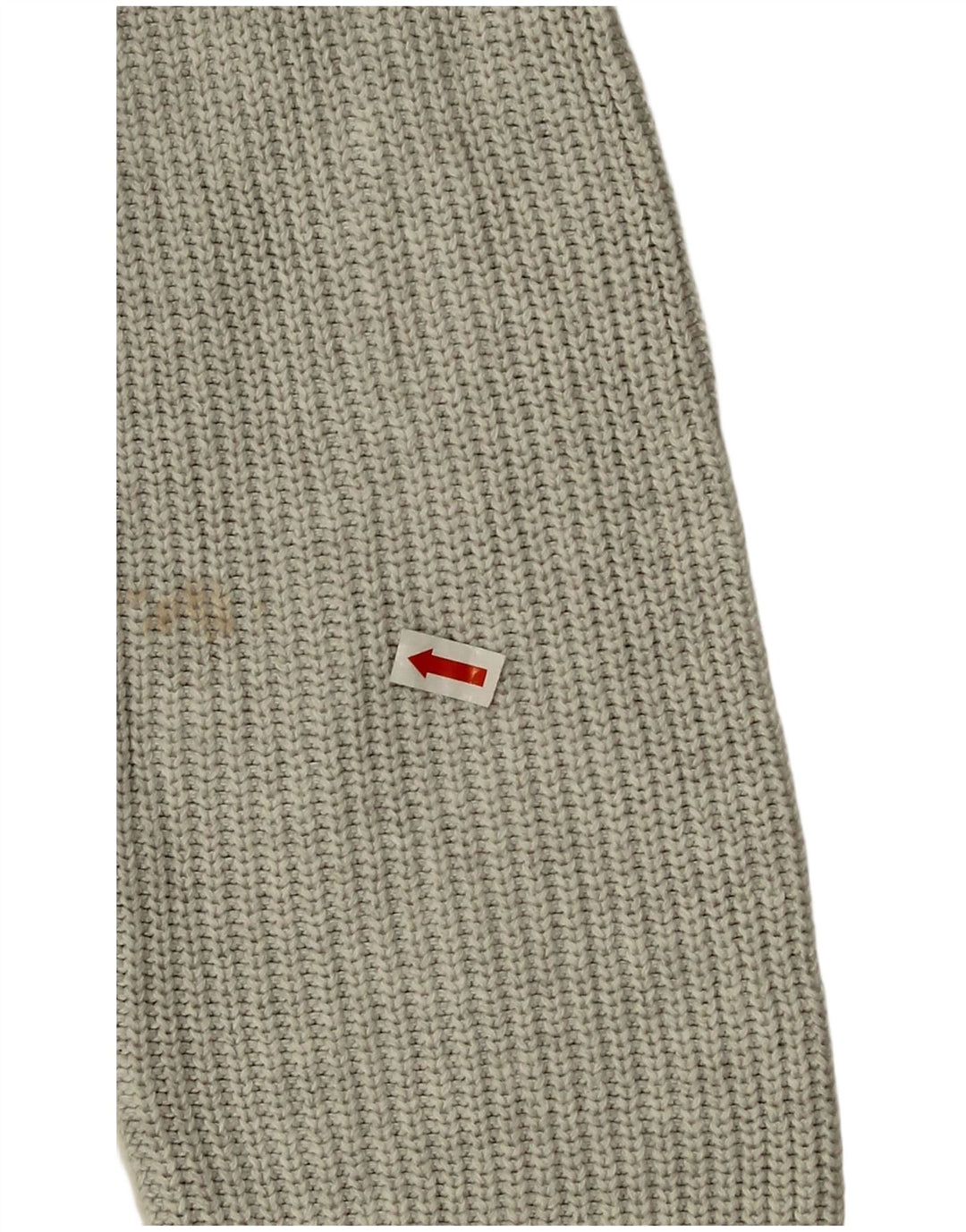 Zara Herre Boat Neck Jumper Sweater Medium Grå