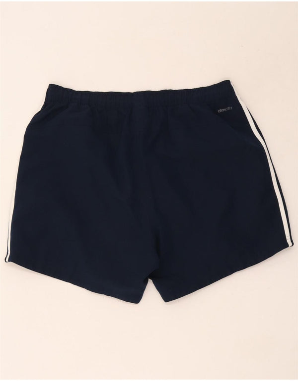 Adidas Herre Climalite Sport Shorts XL Navy Blue Polyester