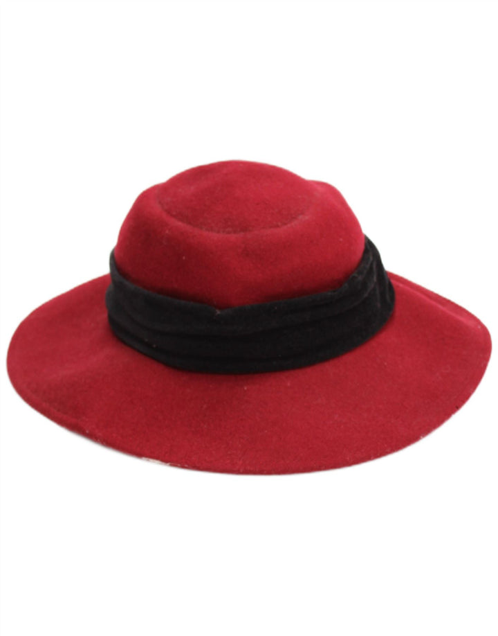 Kangol Dame Bucket Hat Lille Rød Uld