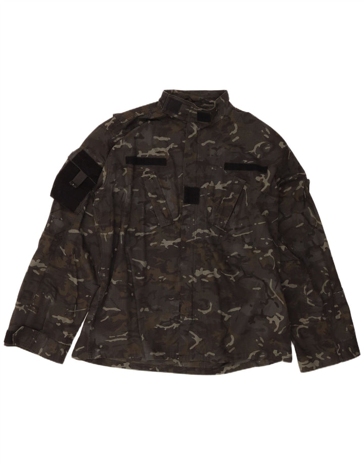 Kombat Herre Military Shirt 2XL Grå Camouflage Polyester