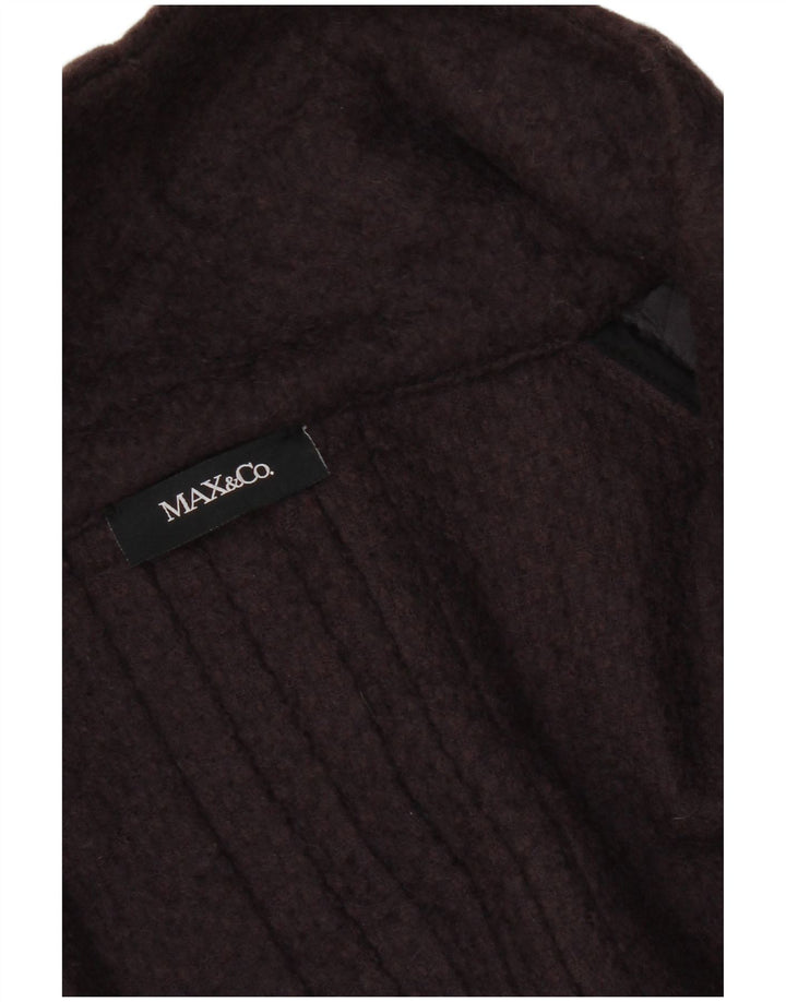 Max & Co. Kortærmet overfrakke til kvinder UK 14 Medium Lilla