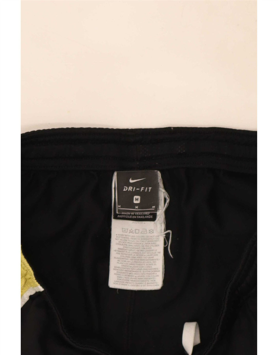 Nike Herre Dri Fit Sportshorts Medium Sort Colourblock Polyester