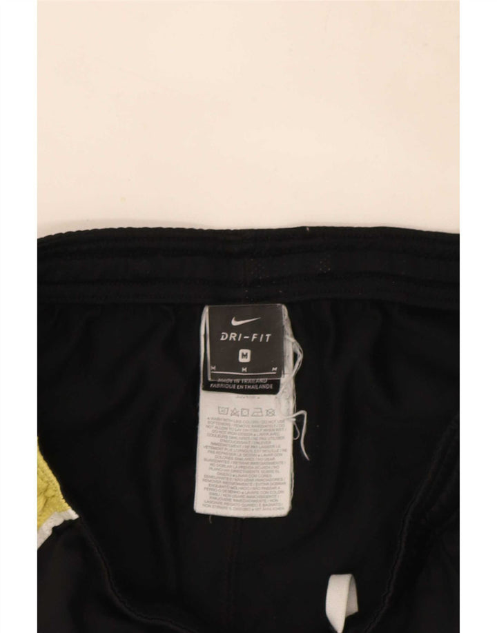 Nike Herre Dri Fit Sportshorts Medium Sort Colourblock Polyester