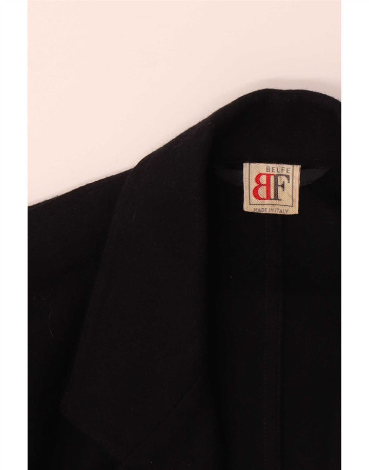 Belfe & Womens Oversized 3/4-ærmet blazerjakke IT 42 Medium Navy Blue