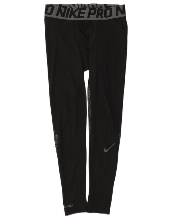 Nike Grafiske Leggings til mænd Medium Sort Colourblock Polyester