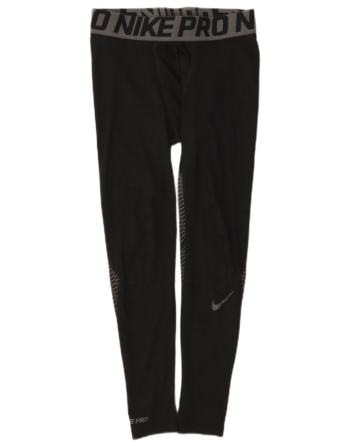 Nike Grafiske Leggings til mænd Medium Sort Colourblock Polyester