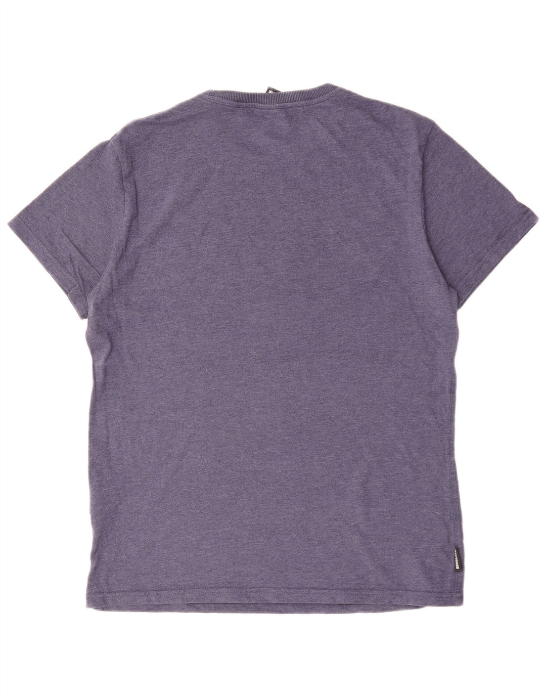 SUPERDRY Herre grafisk T-shirt Top XL Blå Bomuld