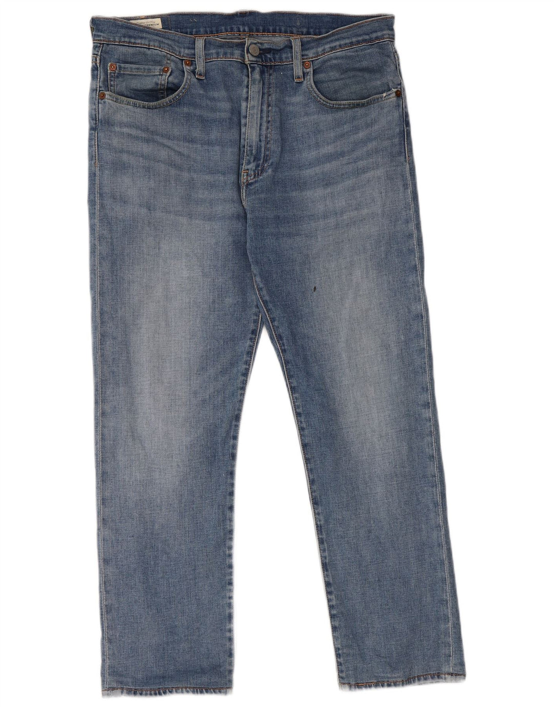 Levi's Herre 502 tilspidsede jeans W33 L26 blå bomuld