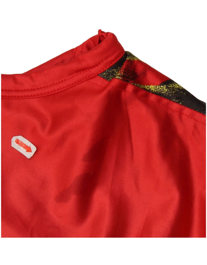 BRIKO Herre Ærmeløs træningsdragt Topjakke XL Rød Colourblock Polyester