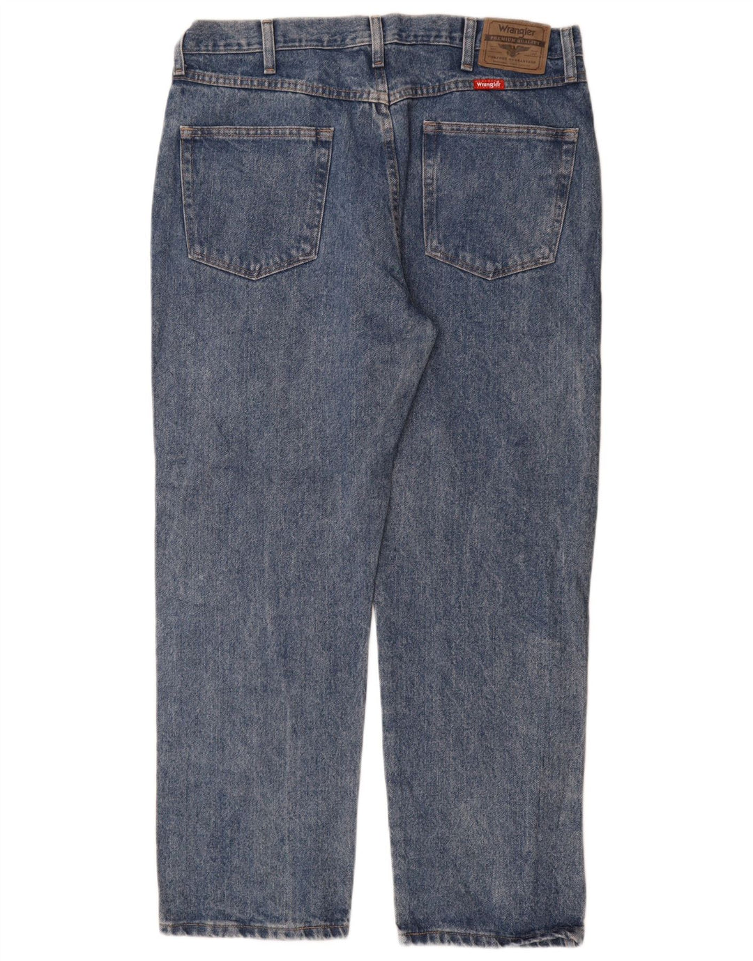 Wrangler Herre Regular Fit Straight Jeans W36 L29 Blå