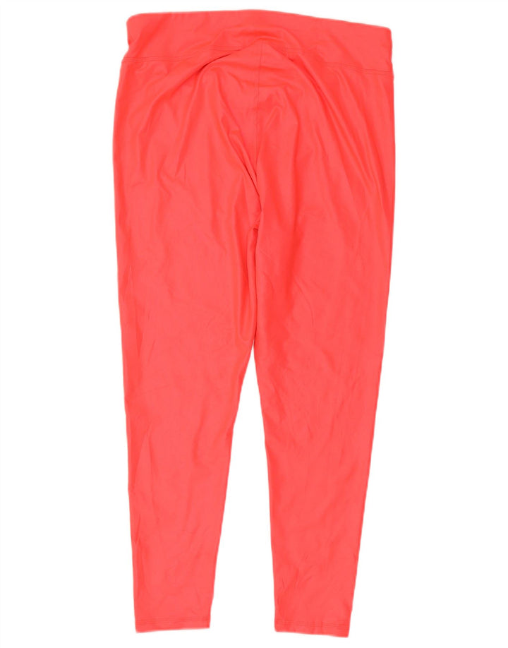 Puma Dame Capri Leggings UK 16 Large Rød Polyester