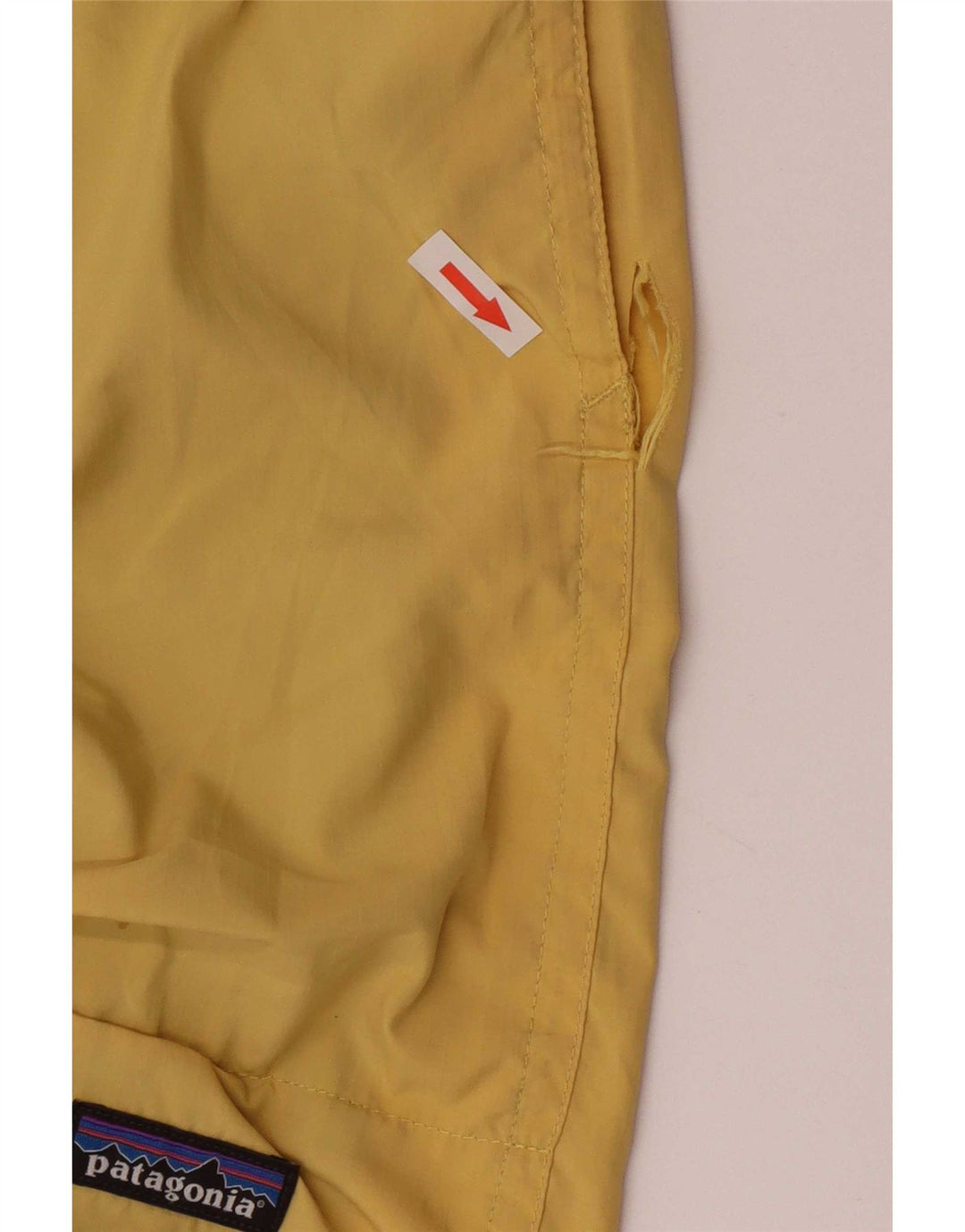 Patagonia Badeshorts til mænd store gule