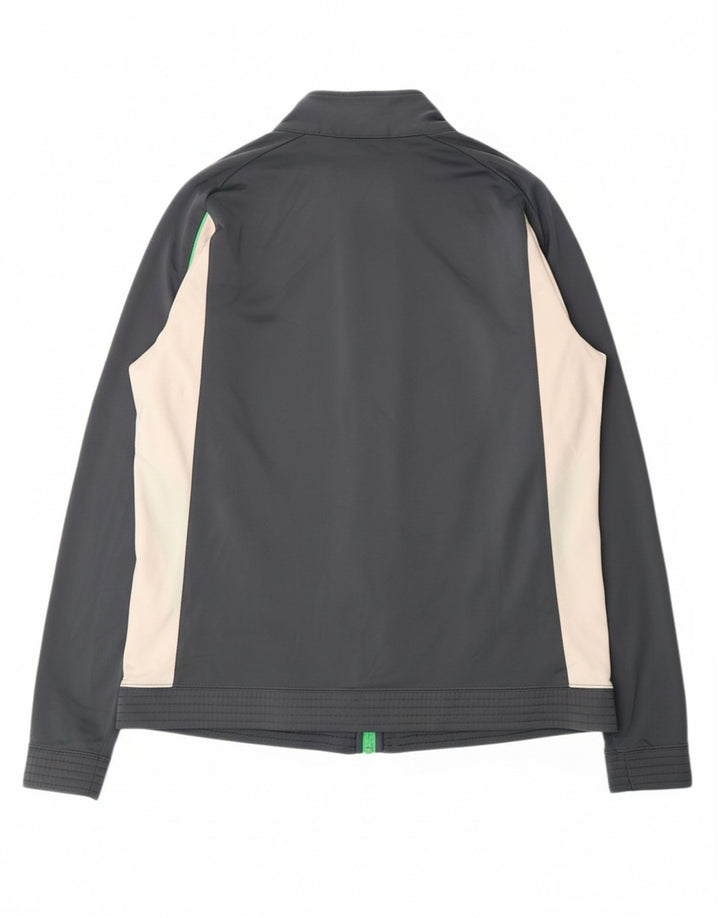 CHAMPION Mens Tracksuit Top Jacket 2XL Grey Colourblock Polyester
