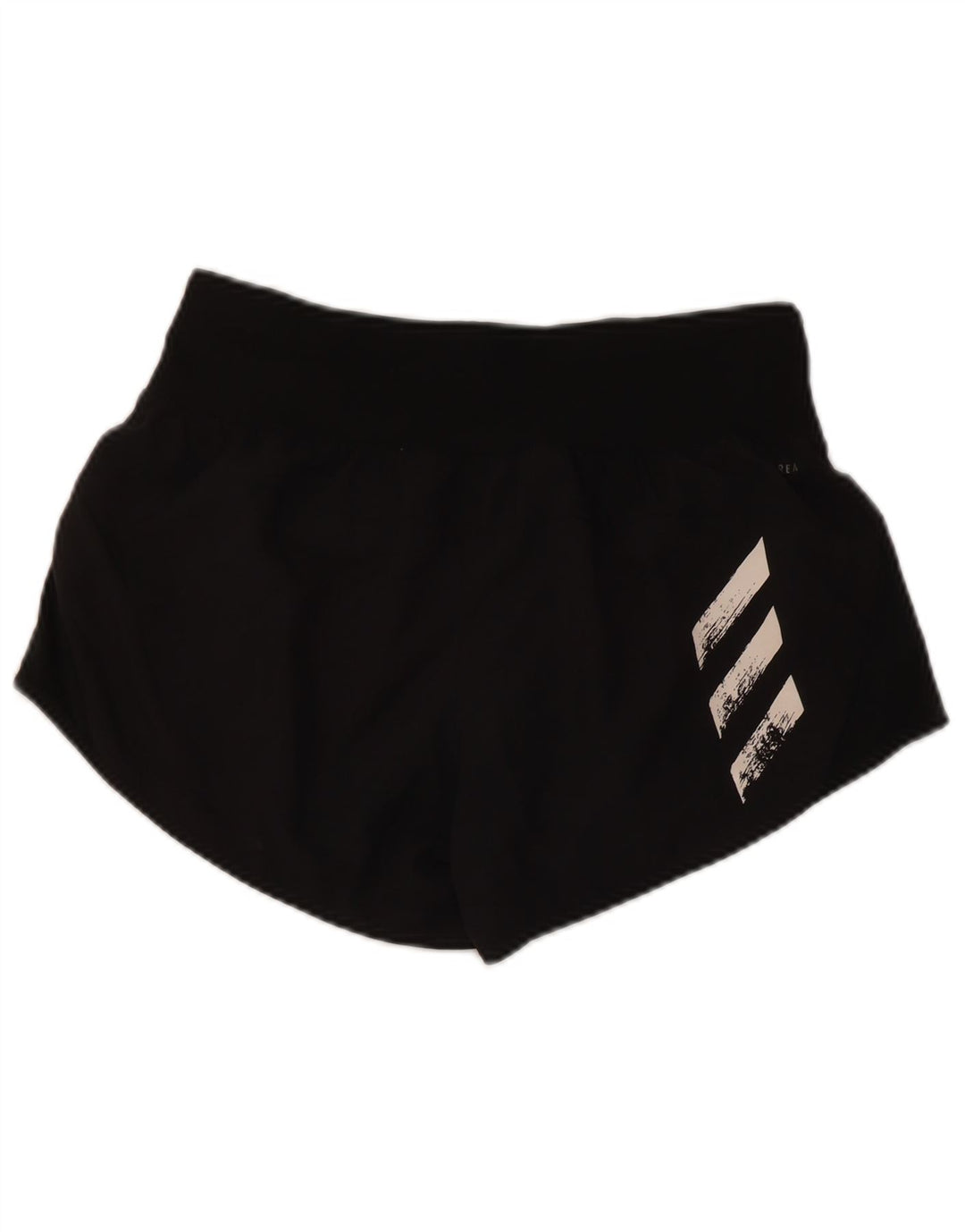Adidas sportsshorts til kvinder UK 10 Small Black Polyester